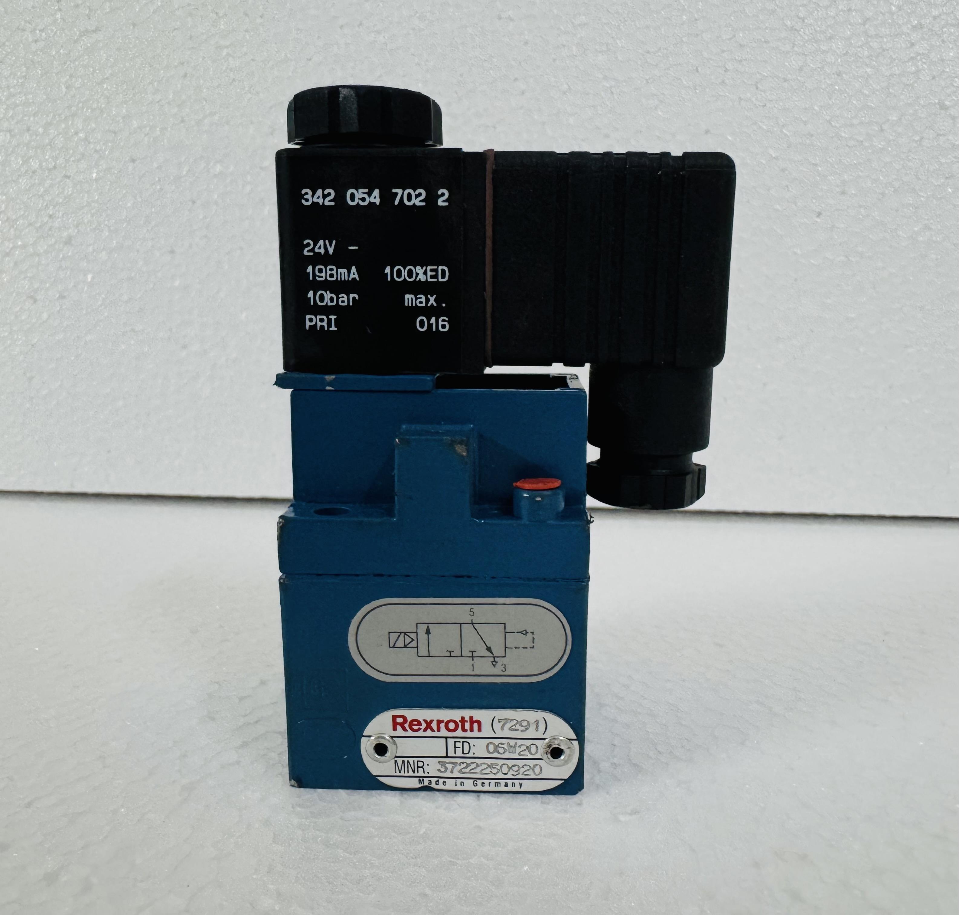Rexroth 3722250920 Pneumatic Control Valve