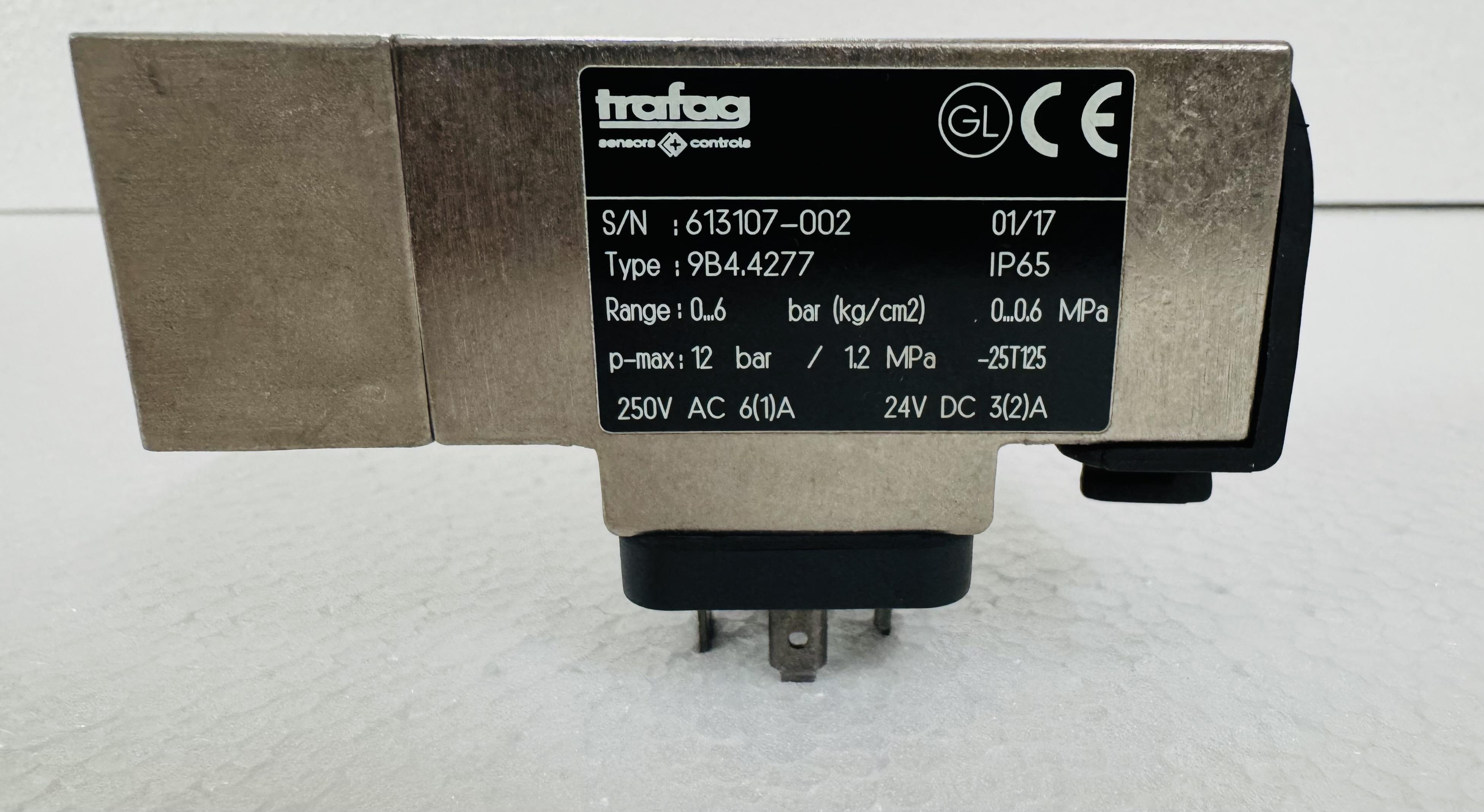 TRAFAG 9B4.4277 PRESSURE SWITCH NEW